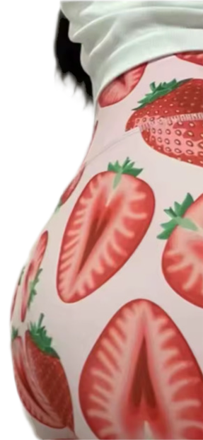 Patterned Booty Shorts