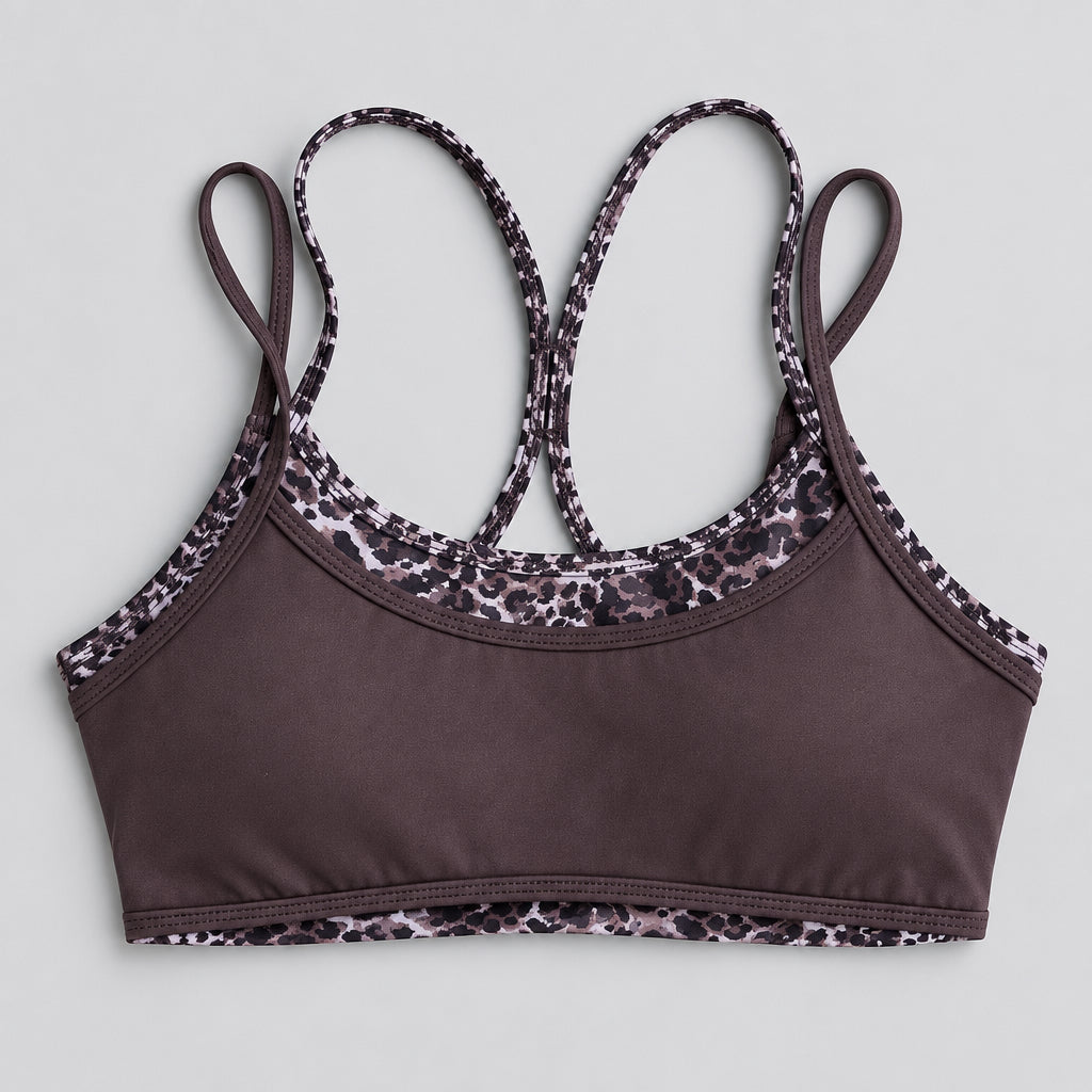 Leopard Print Bra