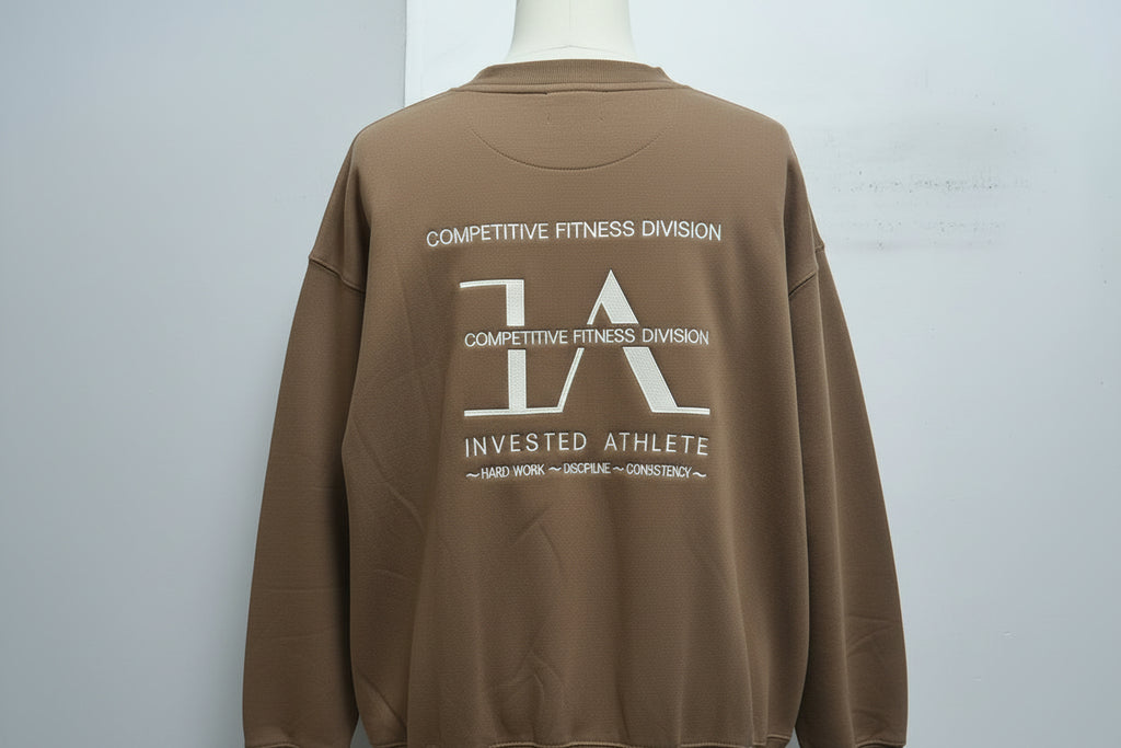 Competitive Fitness  Back Logo sweater