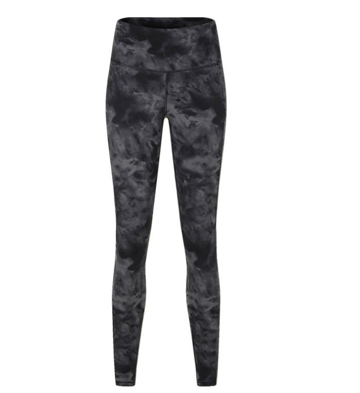 TIE DIE YOGA LEGGINS