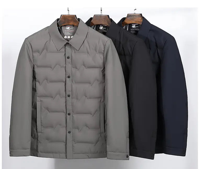 Insulated Down Commuter Shacket