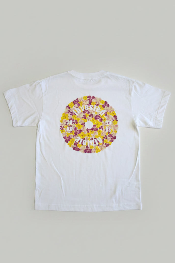 Flower Weight Plate Oversized Tee