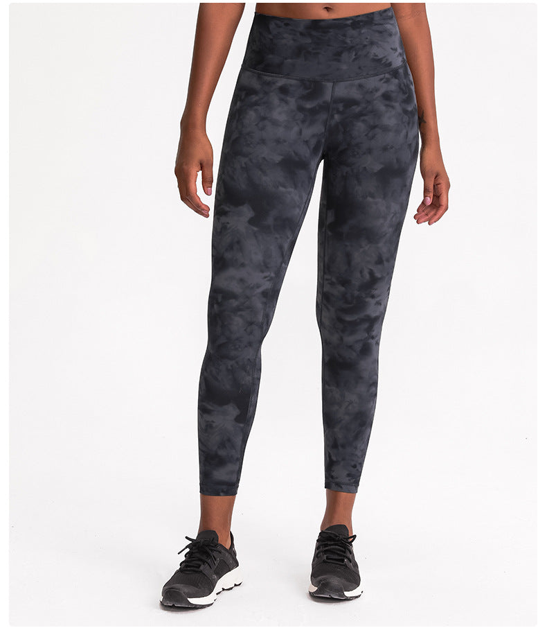 TIE DIE YOGA LEGGINS