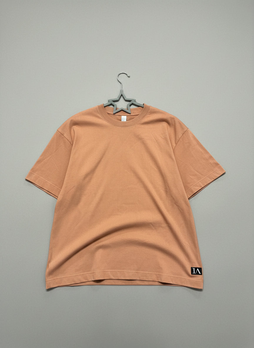 Heavy over size IN&OUT T-shirt