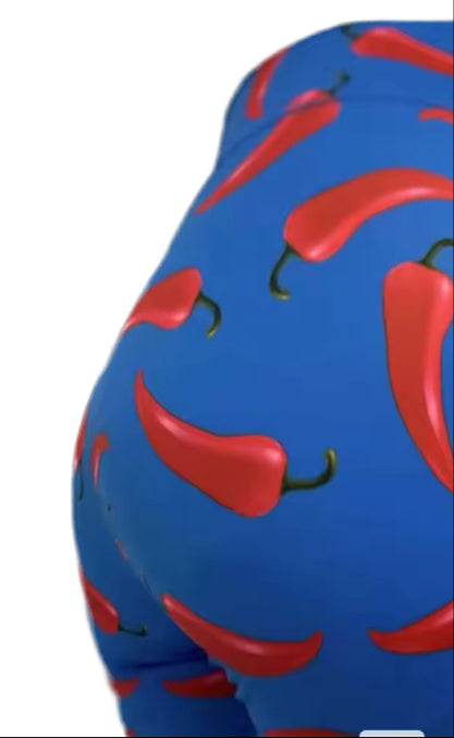 Patterned Booty Shorts