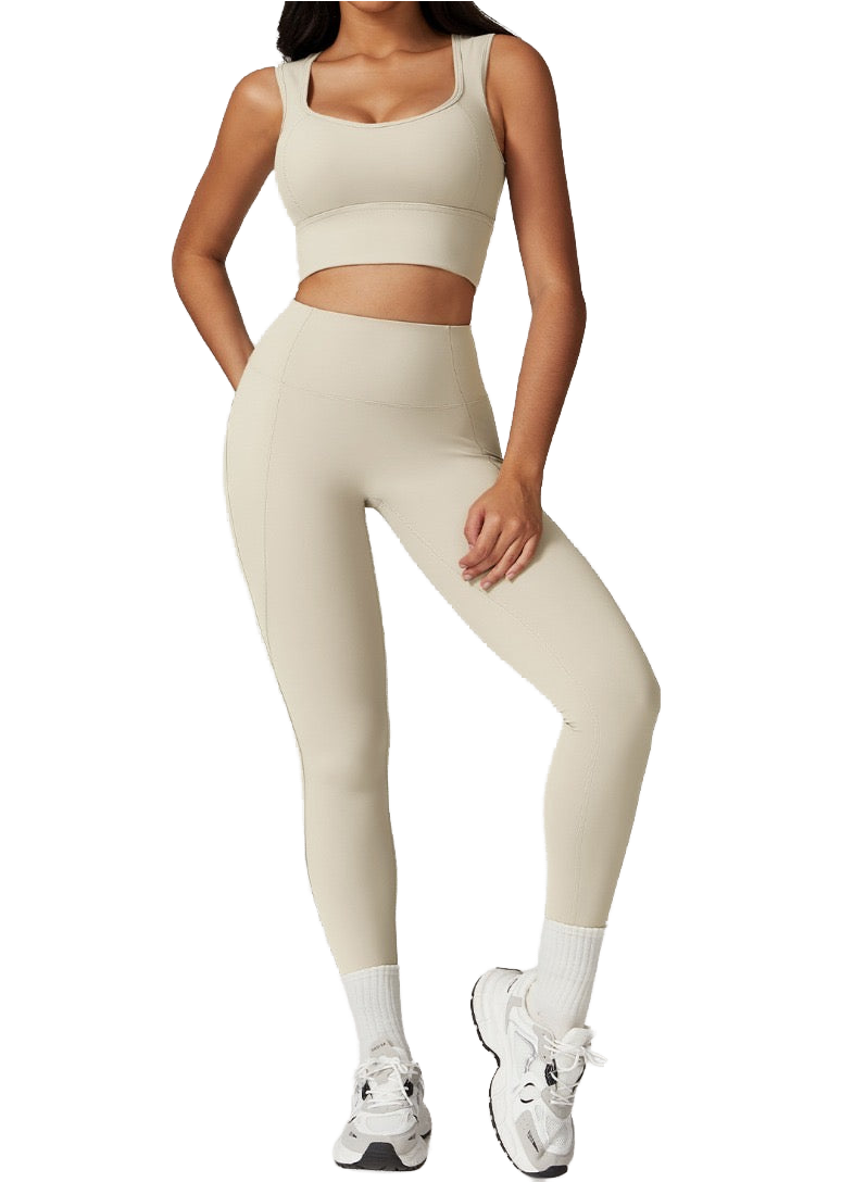 Colour Concept Earth Tones bra and leggings set