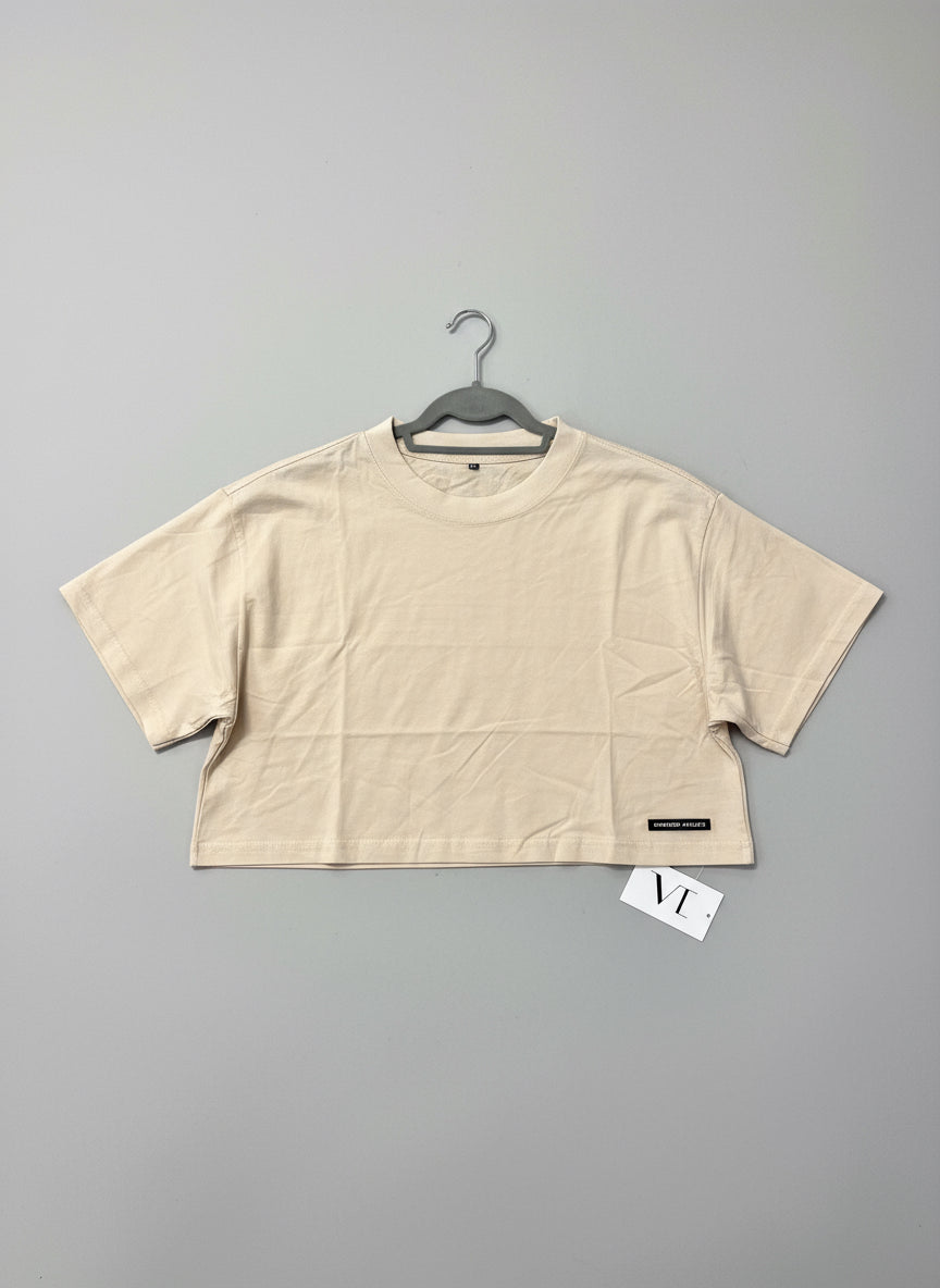 Ladies crop T shirts,