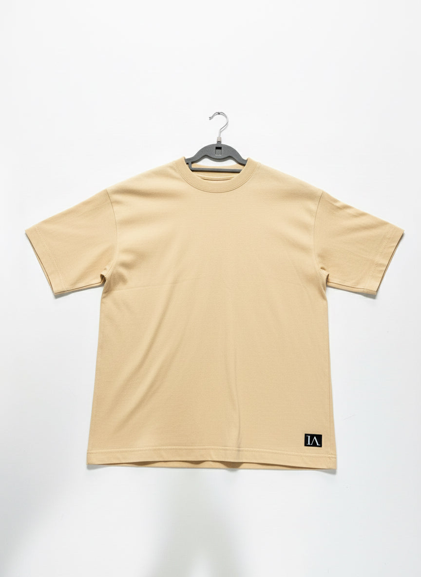 Heavy over size IN&OUT T-shirt