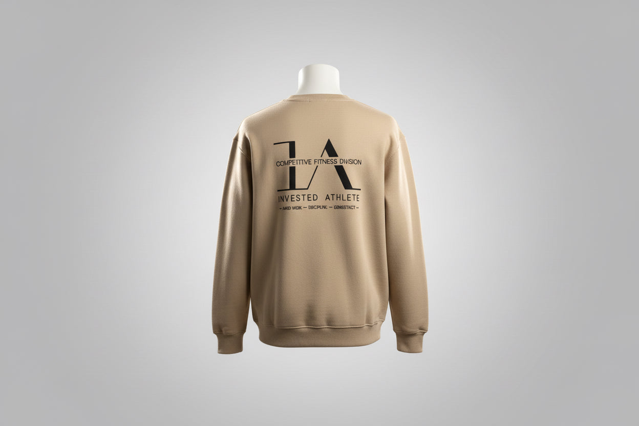 Competitive Fitness  Back Logo sweater