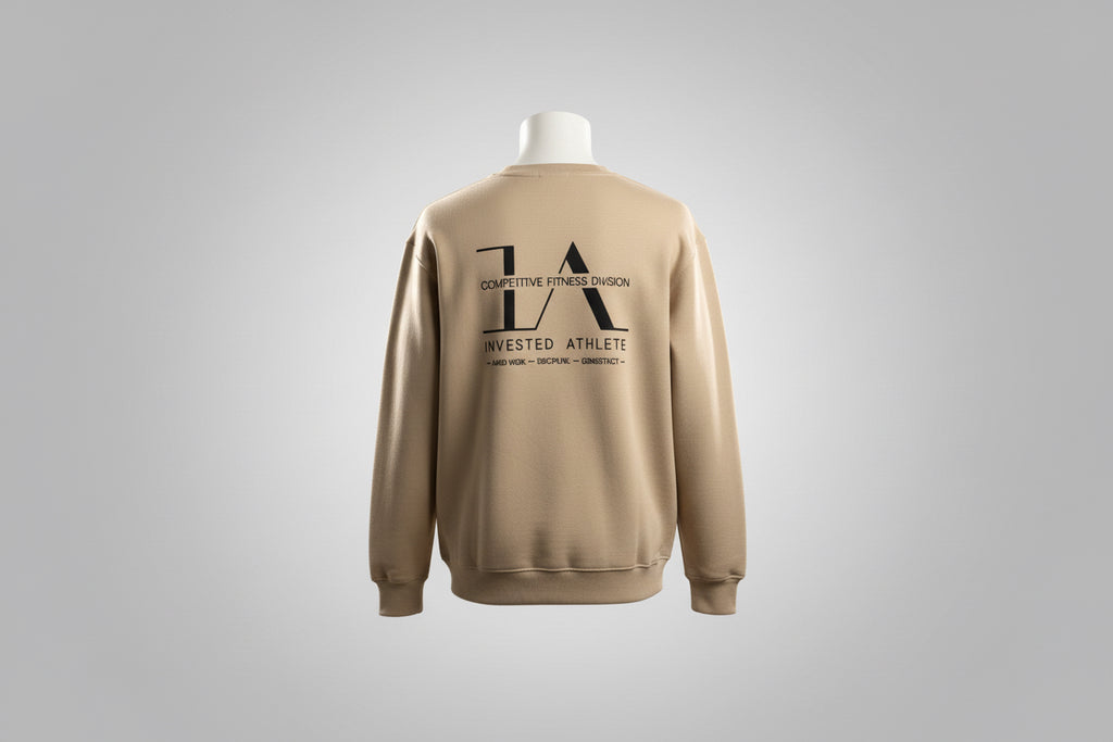 Competitive Fitness  Back Logo sweater
