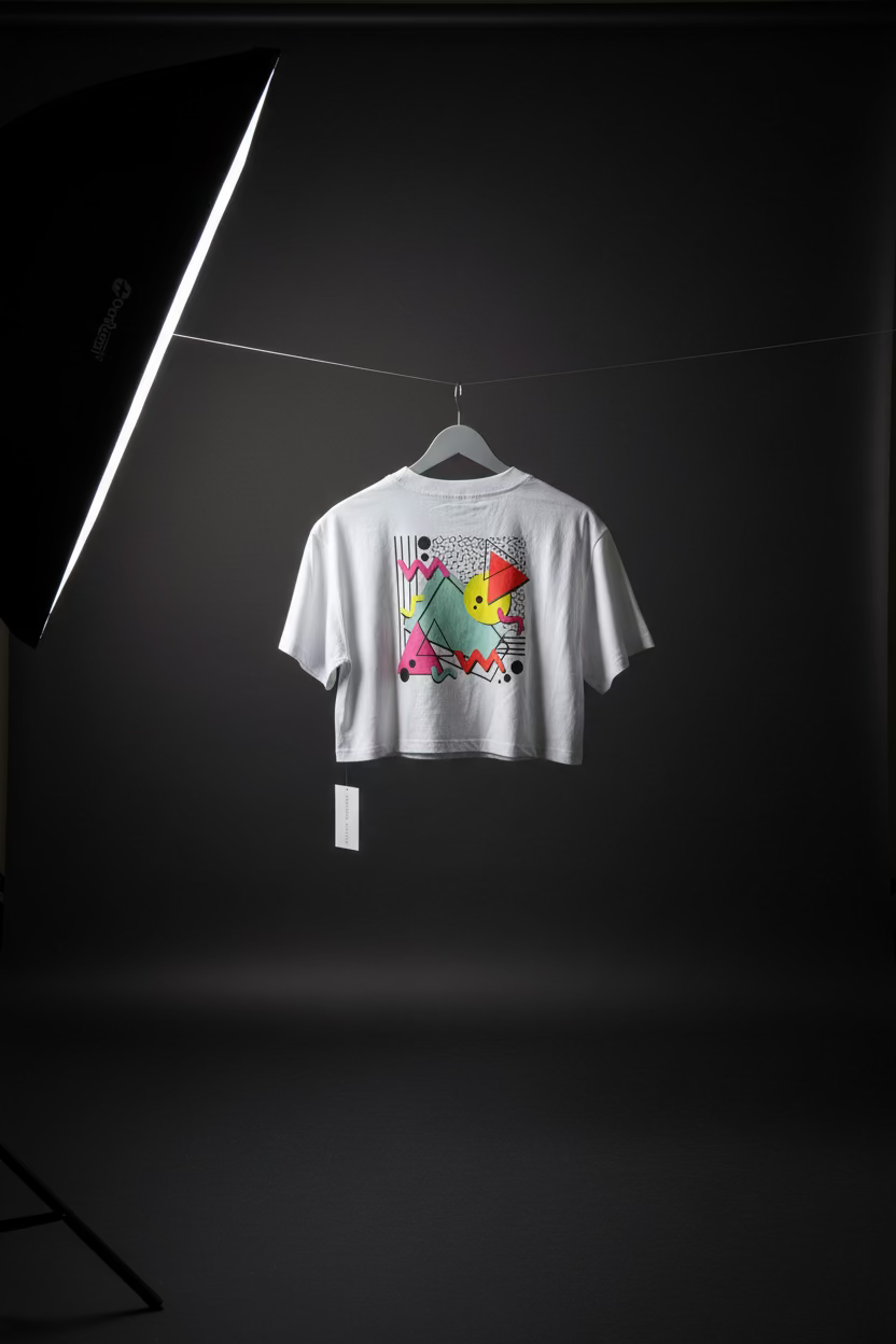 INV 80s Baby crop T